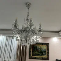 لوستر کریستال گوی|لوستر و چراغ آویز|پردیس, فاز ۲|دیوار