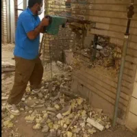 تخریب کاری با پیکور و حمل نخاله