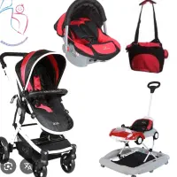 ست کالسکه دلیجان همراه با قوطی