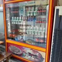 وسایل فست فود یخچال۴درب فر پیتزا فرفلافل میز صندلی