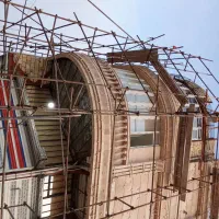 سنگ کاری نمای ساختمان