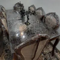 میز نهارخوری تمام چوب