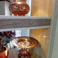 مس تراشکاری شده آجیل خوری و میوه خوری