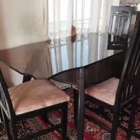 میز و صندلی غذا خوری شیش نفره|میز و صندلی غذاخوری|خمین, |دیوار