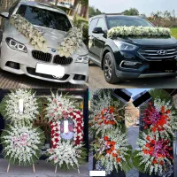 گل آرایی ماشین،دسته گل عروس،تاج گل،جایگاه