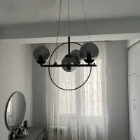 لوستر مدل مولکولی ۴ شاخه