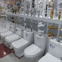 توالت فرنگی مروارید،شیرآلات و روشویی کابینتی