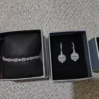 نیم ست نقره نو