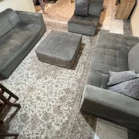 مبل دست دوم به همرا میز غذاخوری ۴ نفره