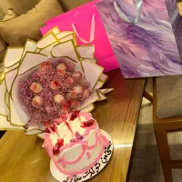 دسته گل رز