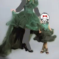 لباس مجلسی عروسکی ست مادر دختری