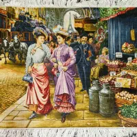 تابلو فرش دستباف طرح شانزالیزه|تابلو فرش|ارومیه, |دیوار