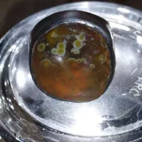 انگشتر جزع قدیمی سنگ طبیعی