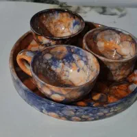 سفال ایینه|آینه|گرگان, |دیوار