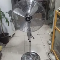 پنکه پایه بلند تمام فلزی استیل