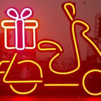 جشنواره نیون نئون فلکسی با گارانتی کتبی دو سال چکی|ریسه و چراغ تزئینی|زنجان, |دیوار