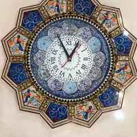 ساعت دیواری میناکاری شده