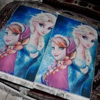 فرش اتاق کودک سایز ۱۰۰×۱۶۰ متر فرشینه ترمز دار