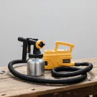 پیستوله برقی رنگ پاش 600وات خرطومی گارانتی ورکسایت|مصالح و تجهیزات ساختمان|هشتگرد, شهرک راه آهن|دیوار