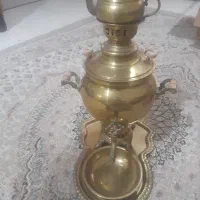 سماور .جا گلاب دان وپارچ