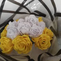 گل رز|گل مصنوعی|یزد, |دیوار