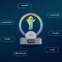 چراغ خواب و ساعت آدم فضایی|چراغ خواب و آباژور|کرج, کیانمهر|دیوار