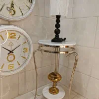 میز کنار سالنی فلزی رنگ ثابت