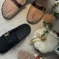 صندل توری اسلیپر در رنگ بندی قیمت تولیدی