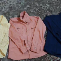 لباس پسرانه.پنج پیراهن.یک جلیقه