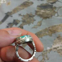 انگشتر فیروزه نیشابور اصل|جواهرات|نسیم‌شهر, |دیوار