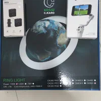 گیمبال میکروفن رینگ لایت مشابه نو
