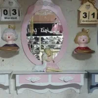 آینه کنسول دیواری