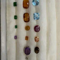 ۱۴ عدد سنگ انگشتر جواهری اصل|جواهرات|تهران, پاسداران|دیوار