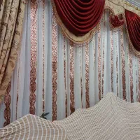 پرده کلاسیک|پرده، رانر، رومیزی|میانه, |دیوار