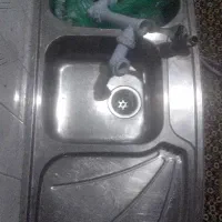 سینک ظرفشویی دولگنه درحد نو