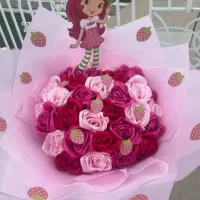 دسته گل های عروسکی و کهکشانی|گل مصنوعی|اردبیل, |دیوار