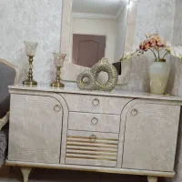 ست میز تیوی و کنسول با آینه کاملا نو ۱۲ میلیون