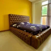 تخت ۲ نفره/ جنس چوب/ شرایط اقساط|تخت و سرویس خواب|قشم, |دیوار