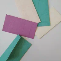 پاکت پول و سکه زیبا و شیک دربسته ها۱۰۰تایی|لوازم التحریر|زنجان, |دیوار