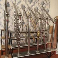 استند نمونه نرده استیل