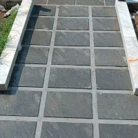 موزاییک پلیمری کفپوش اکسپوز چراغ و گلدان