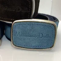 کمربند ایتالیایی Massimo Dutti چرم طبیعی گاوی