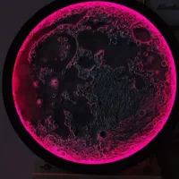 ساخت وسفارش تابلوماه قطر30تا100رنگ بندی داره