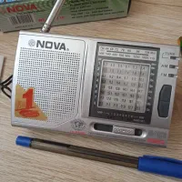 رادیو wR-1151T10-NOVA نقره ای 10باندFm.mw.sw فول