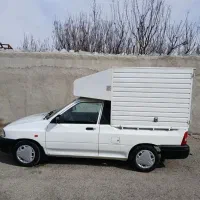 پراید وانت ۴۰۴ ۱۱هزار کار بی رنگ