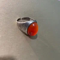 انگشتر عقیق کهنه یمن قاجاری|جواهرات|ایلام, |دیوار