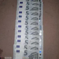 اسکناس یورو و دلار کلکسیونی|کلکسیون سکه، تمبر، اسکناس|سنندج, |دیوار