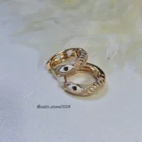 گوشواره میناکاری در دو رنگ نسکافه ای و زرشکی|بدلیجات|تهران, سازمان برنامه شمالی|دیوار