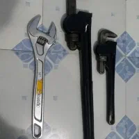 سه عدد آچار لوله گیر وفرانسه ۵۵۰۰۰۰۰ تومان