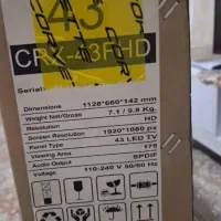 تلوزیون ۴۳ اینچ برند کوروت|تلویزیون و پروژکتور|تهران, شهید اسدی|دیوار